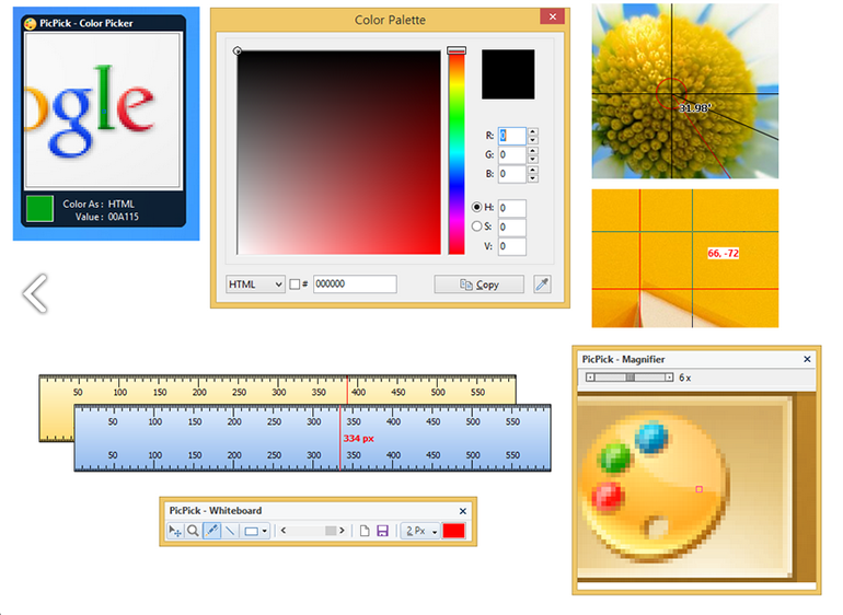 截图软件 PicPick v5.1.5 绿色版 绿色版